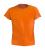 Kid color T-shirt, farba - orange