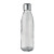 Sklenená fľaša na pitie, 650ml, farba - transparentní šedá
