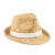 Prírodný slamený klobúk, farba - bílá