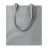 Nákupná taška z bavlny 180 g/m², farba - šedá