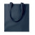 Nákupná taška z bavlny 180 g/m², farba - francouzská námořnická modř