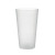 Frosted PP pohár 550ml, farba - transparentní bílá