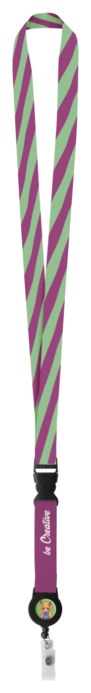 Subyard YoYo B šnúrka na krk so sublimačnou potlačou na zákazku