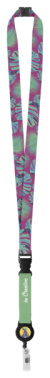 Subyard YoYo B Safe šnúrka na krk so sublimačnou potlačou na zákazku, farba - white, veľkosť - 20×590 mm