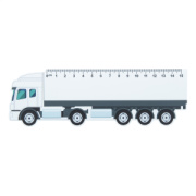 Trucker 15 15 cm pravítko, kamión