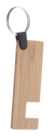 Rufa stojan na mobil s príveskom na kľúče, farba - natural, veľkosť - 25×75×3 mm