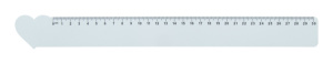 Couler 30 30 cm pravítko, domček