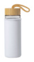 Locamb sklenená flaša, farba - white, veľkosť - Ø63×222 mm
