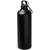 Pacific 770ml matná športová fľaška s karabínkou, farba - černá