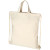 Pheebs šnúrkový batoh z recyklovanej bavlny 210 g/m², farba - přírodní