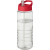 H2O Treble 750 ml s viečkom s hubicou, farba - průhledná