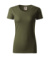 Native (GOTS) - Tričko dámske - Malfini, farba - military, veľkosť - 2XL