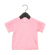 Detské tričko s krátkymi rukávmi - Bella+Canvas, farba - pink, veľkosť - 3-6