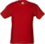 Detské tričko Junior Power - Tee Jays, farba - red, veľkosť - 4/6 (110-120cm)