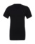 Unisex tričko Jersey V-Neck - Bella+Canvas, farba - čierna, veľkosť - S