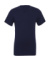 Unisex tričko Jersey V-Neck - Bella+Canvas, farba - navy, veľkosť - L
