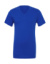 Unisex tričko Jersey V-Neck - Bella+Canvas, farba - true royal, veľkosť - L