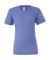 Unisex tričko Triblend - Bella+Canvas, farba - blue triblend, veľkosť - XS