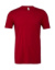 Unisex tričko Triblend - Bella+Canvas, farba - solid red triblend, veľkosť - XS
