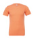 Unisex tričko Triblend - Bella+Canvas, farba - orange triblend, veľkosť - XS
