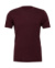Unisex tričko Triblend - Bella+Canvas, farba - maroon triblend, veľkosť - XS