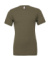Unisex tričko Triblend - Bella+Canvas, farba - military green triblend, veľkosť - S