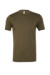 Unisex tričko Triblend - Bella+Canvas, farba - olive triblend, veľkosť - XS