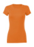 Tričko Women's Slim Fit - Bella+Canvas, farba - orange, veľkosť - M