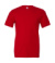 Tričko Unisex Jersey - Bella+Canvas, farba - red, veľkosť - XS