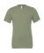 Tričko Unisex Jersey - Bella+Canvas, farba - military green, veľkosť - XL
