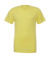 Tričko Unisex Jersey - Bella+Canvas, farba - yellow, veľkosť - XS