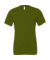 Tričko Unisex Jersey - Bella+Canvas, farba - olive, veľkosť - S