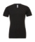 Unisex tričko Triblend V-neck - Bella+Canvas, farba - charcoal-black triblend, veľkosť - S