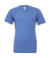 Unisex tričko Triblend V-neck - Bella+Canvas, farba - blue triblend, veľkosť - S