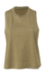 Dámske tielko Racerback - Bella+Canvas, farba - heather olive, veľkosť - XL