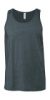 Tielko Unisex Jersey Tank - Bella+Canvas, farba - heather slate, veľkosť - 2XL
