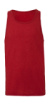 Tielko Unisex Jersey Tank - Bella+Canvas, farba - red, veľkosť - 2XL