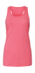 Tielko Flowy Racerback - Bella+Canvas, farba - neon pink, veľkosť - S