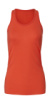 Tielko Flowy Racerback - Bella+Canvas, farba - coral, veľkosť - S