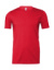 Tričko Unisex Jersey Heather CVC - Bella+Canvas, farba - heather red, veľkosť - XS