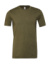 Tričko Unisex Jersey Heather CVC - Bella+Canvas, farba - heather olive, veľkosť - M