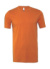 Tričko Unisex Jersey Heather CVC - Bella+Canvas, farba - heather orange, veľkosť - S