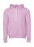 Mikina Unisex Poly-Cotton s kapucňou - Bella+Canvas, farba - lilac, veľkosť - S