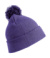 Čiapka Pom Pom Beanie - Result, farba - purple, veľkosť - One Size