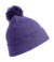Detská čiapka Junior Pom Pom Beanie - Result, farba - purple, veľkosť - One Size