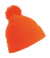 Detská čiapka Junior Pom Pom Beanie - Result, farba - fluorescent orange, veľkosť - One Size