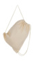 Baby Canvas Cotton Drawstring Backpack - SG - Bags, farba - natural, veľkosť - One Size