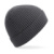 Čiapka Engineered Knit Ribbed Beanie - Beechfield, farba - graphite grey, veľkosť - One Size