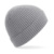 Čiapka Engineered Knit Ribbed Beanie - Beechfield, farba - light grey, veľkosť - One Size