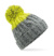 Čiapka Apres Beanie - Beechfield, farba - light grey/citron, veľkosť - One Size